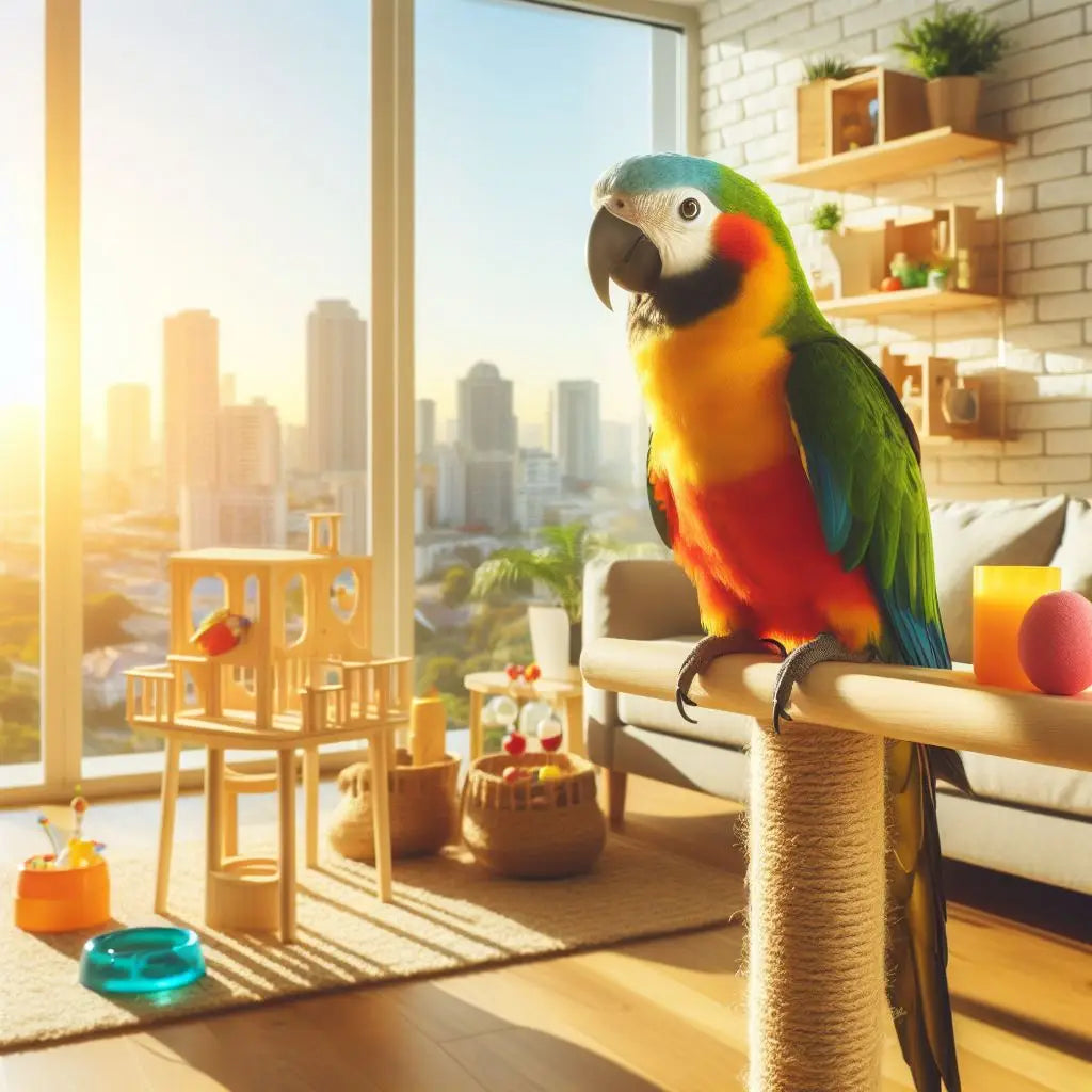Quel perroquet choisir en appartement