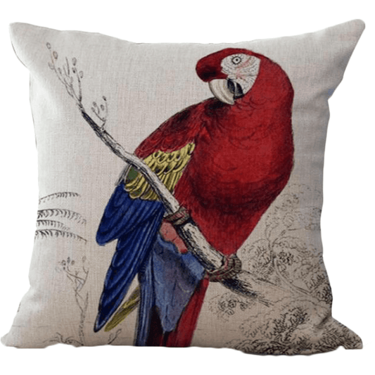 Coussin bouchara perroquet