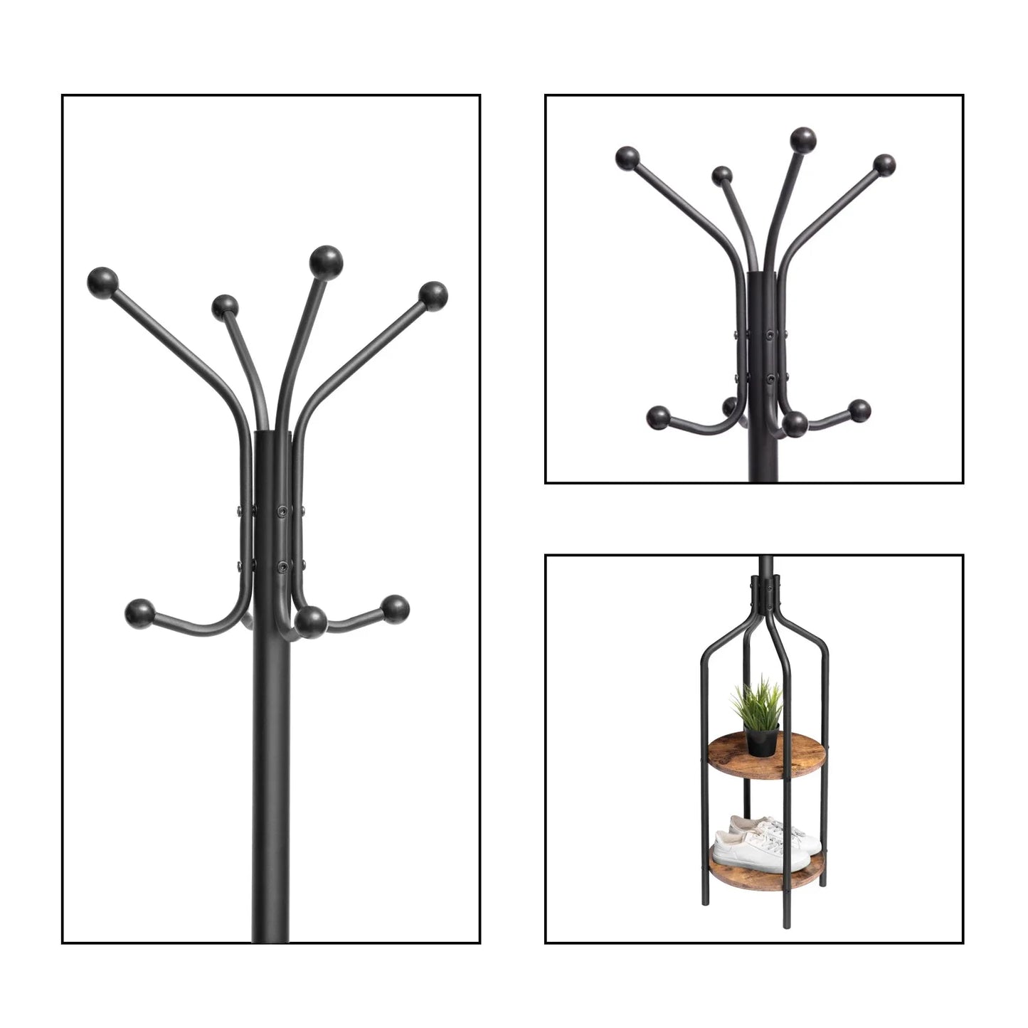 Porte manteau perroquet vintage