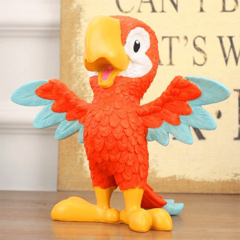 Bresil statue dessin perroquet