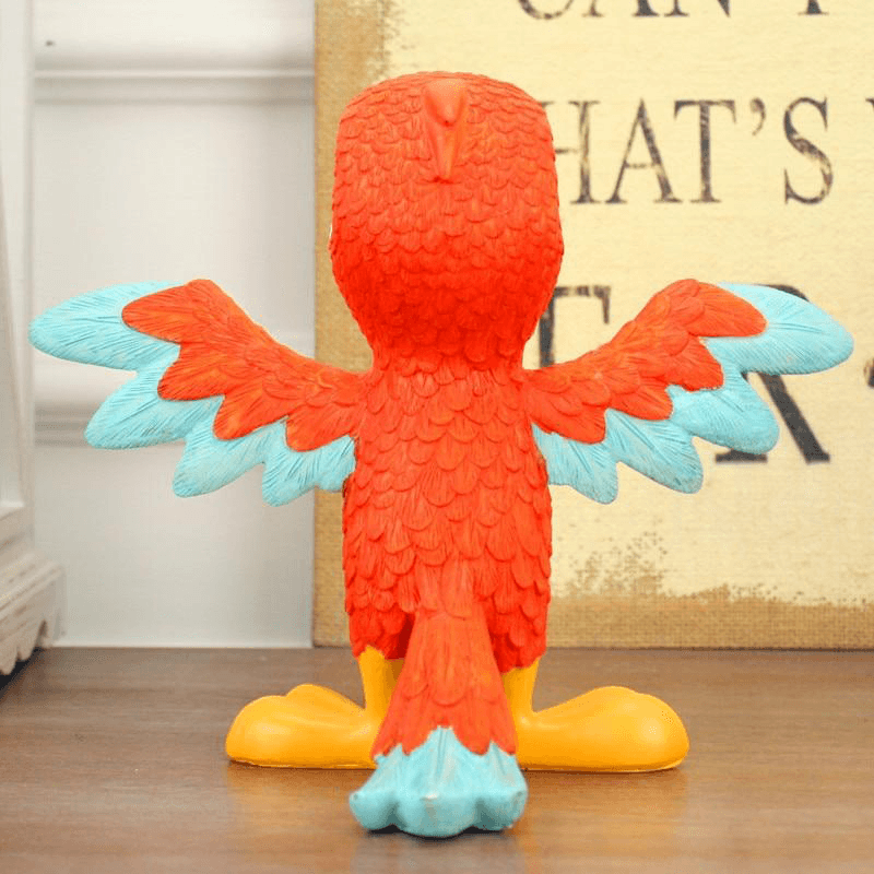 Bresil statue dessin perroquet