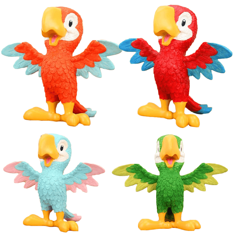 Bresil statue dessin perroquet