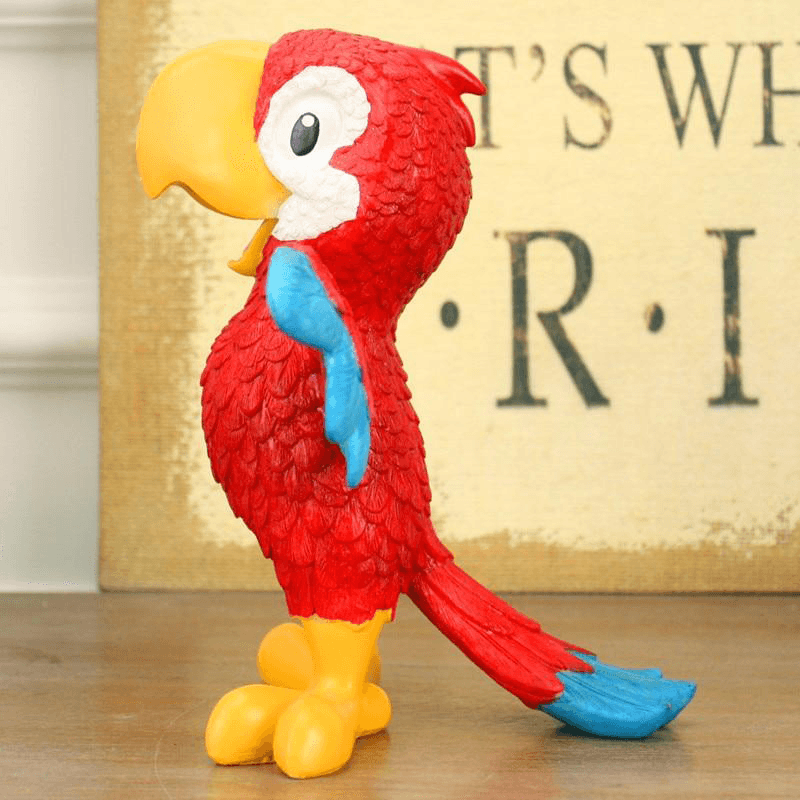 Bresil statue dessin perroquet