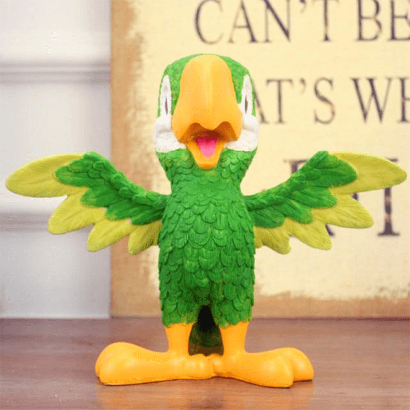 Bresil statue dessin perroquet