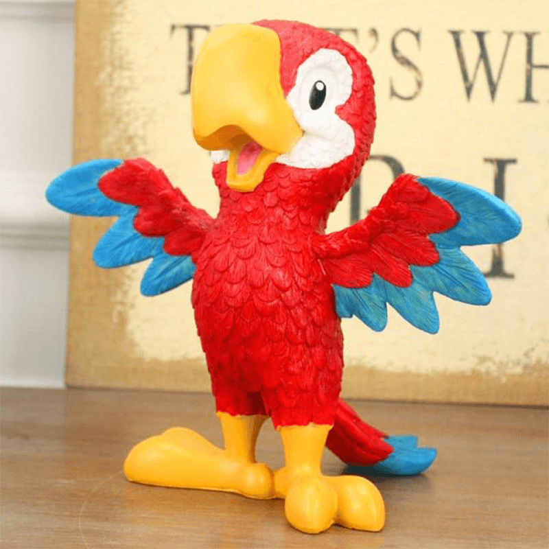 Bresil statue dessin perroquet