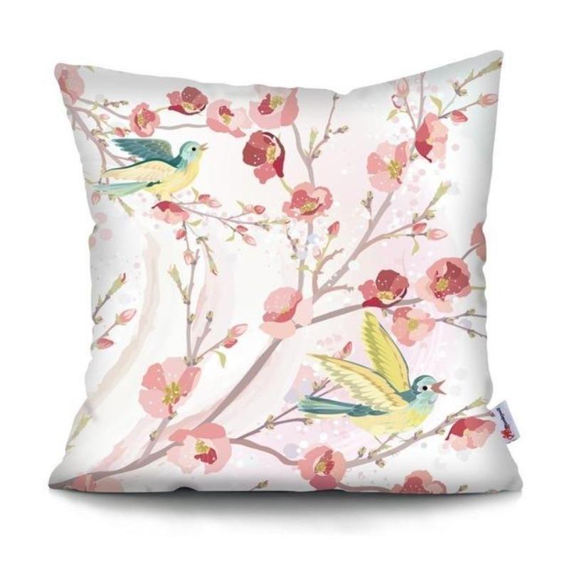 Coussin décoratif perroquet