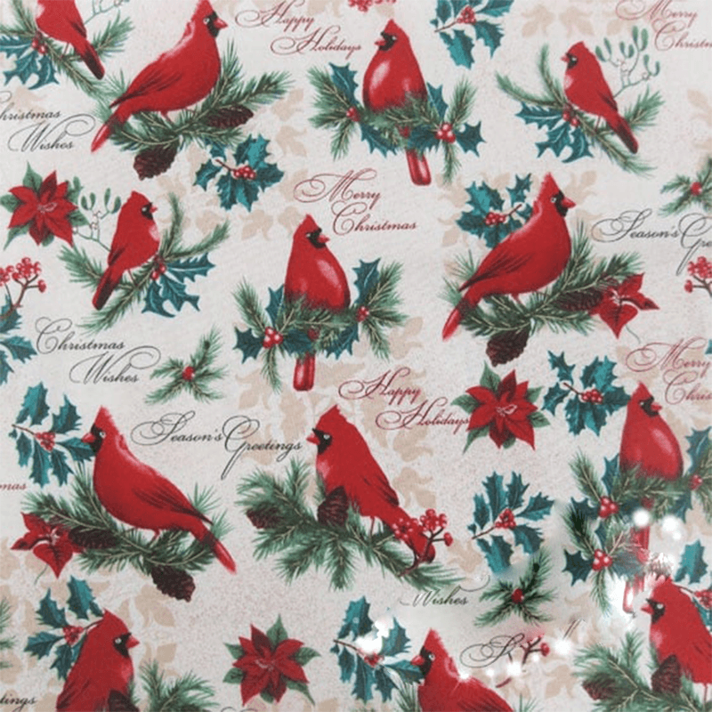 Deco tissu perroquets