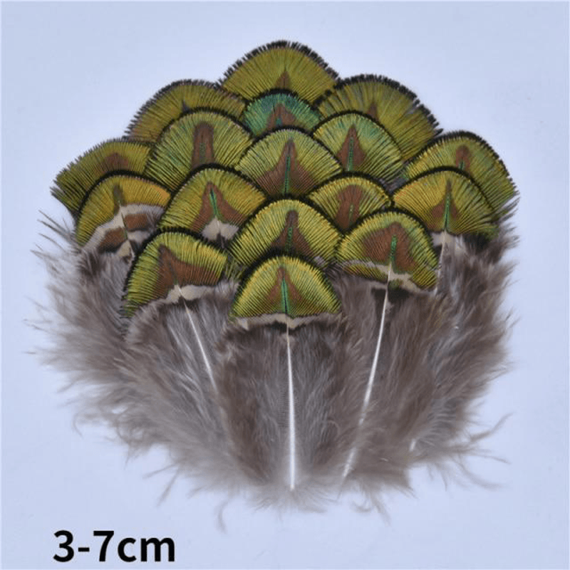 Décoration plume perroquet