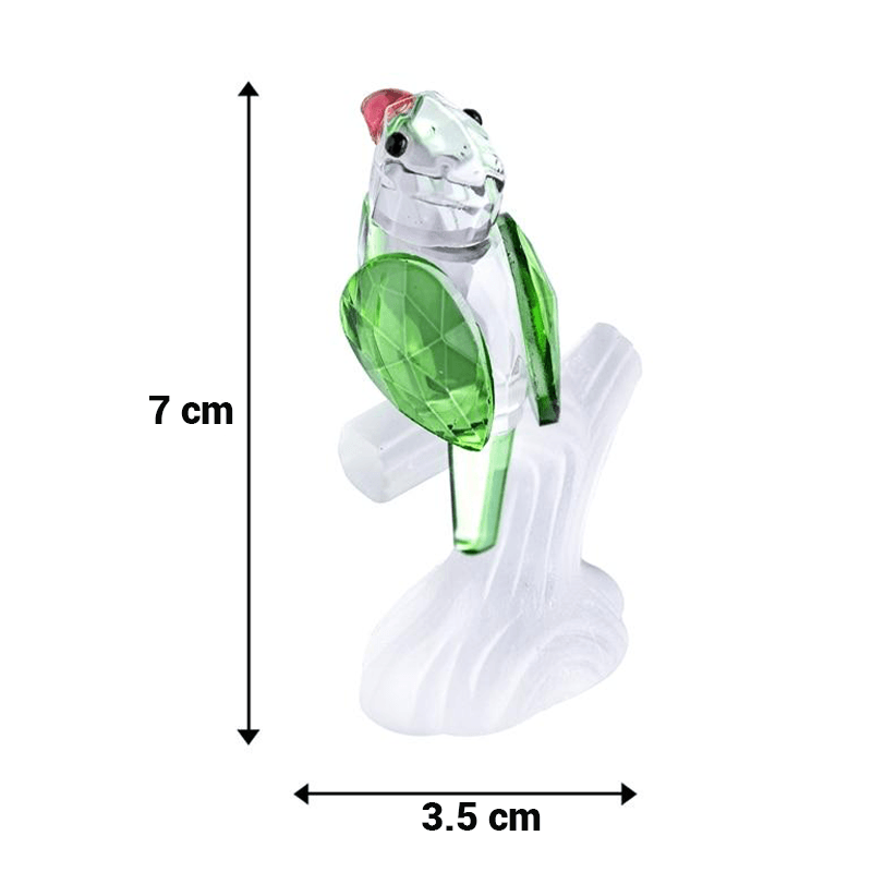 Décoration table perroquet