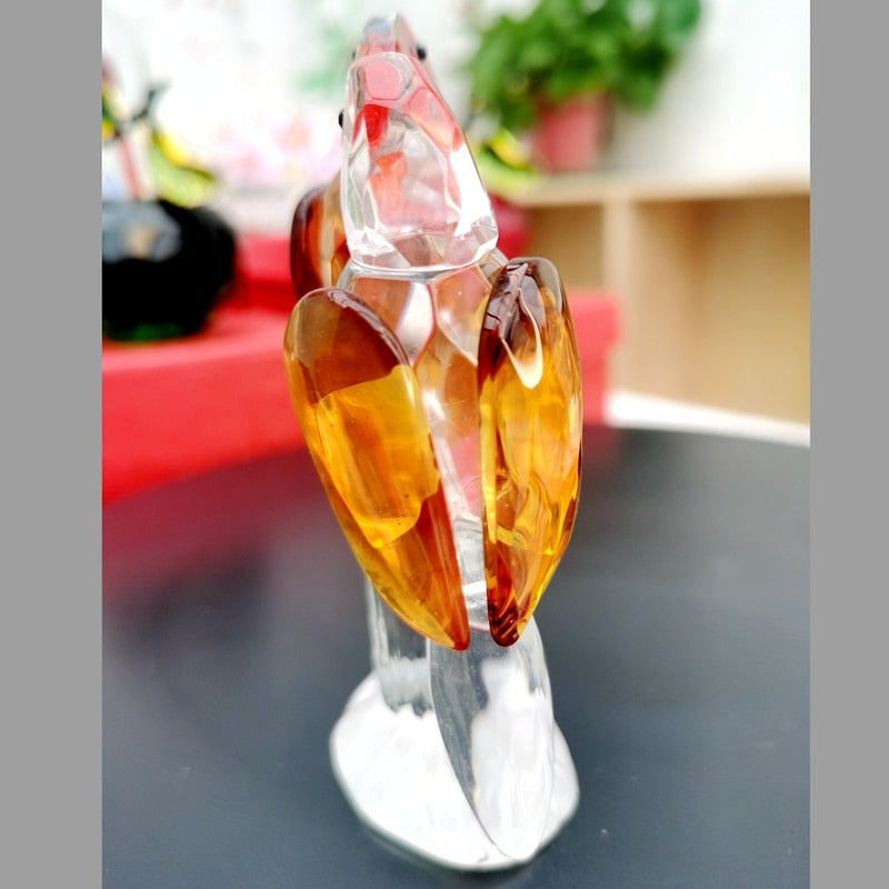 Figurine lot perroquet