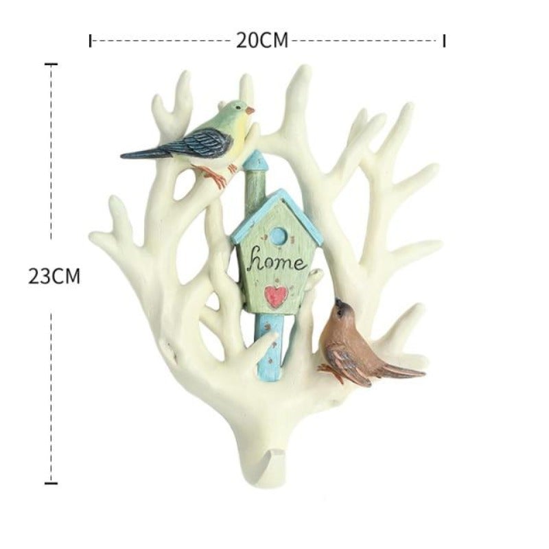 Habitat porte manteau perroquet