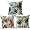 Housse coussin perroquet