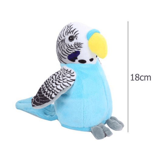 Peluche perroquet interactif