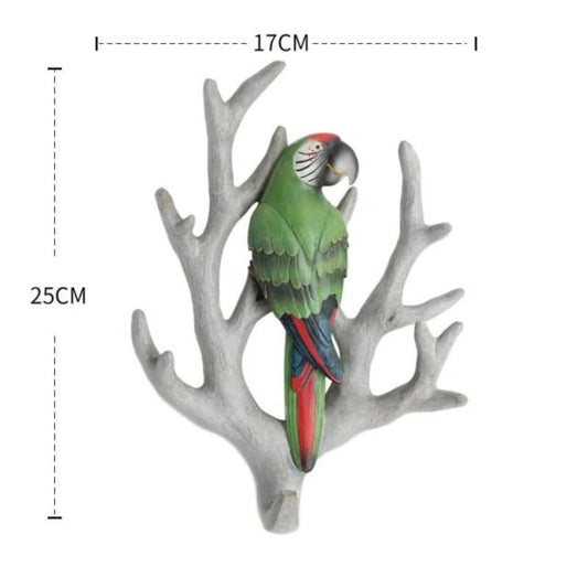 Perroquet porte manteau