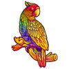 Perroquet puzzle bois