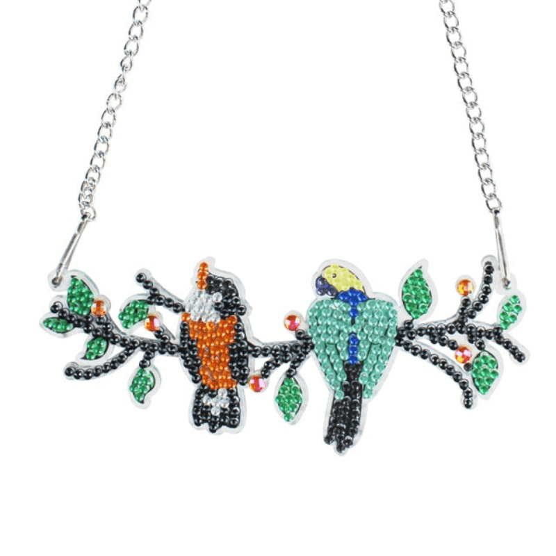 Pixel art petit perroquet