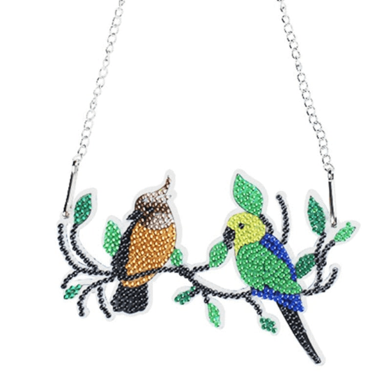 Pixel art petit perroquet