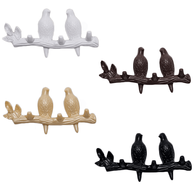 Porte manteau perroquet design