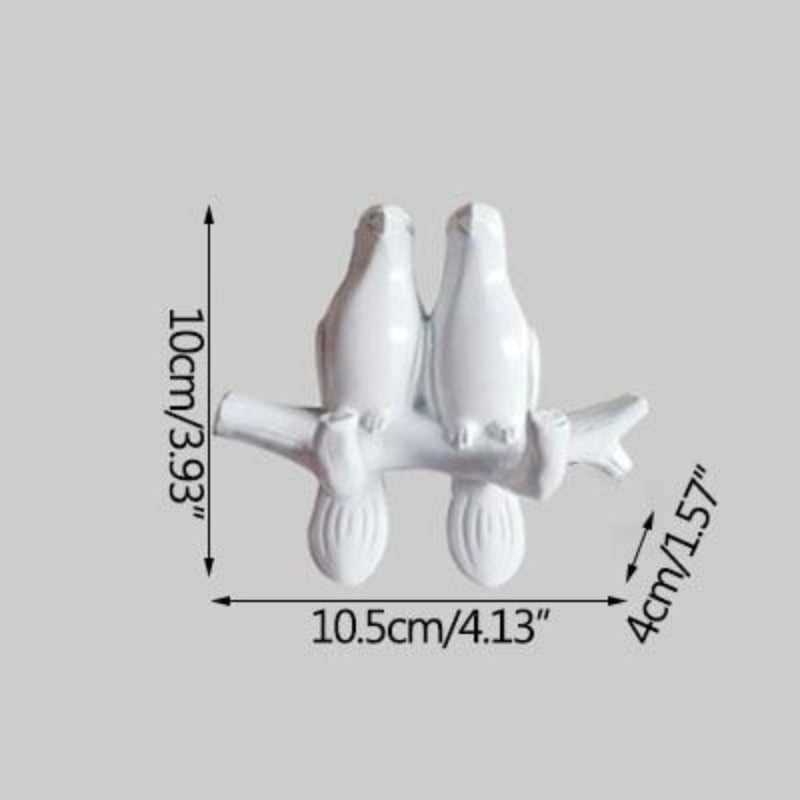 Porte manteau perroquet mural