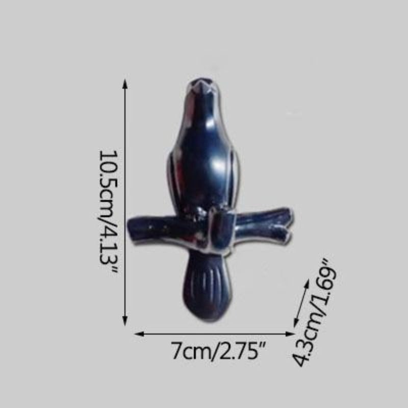 Porte manteau perroquet mural