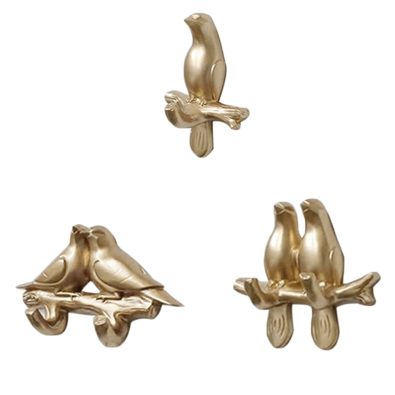 Porte manteau perroquet mural