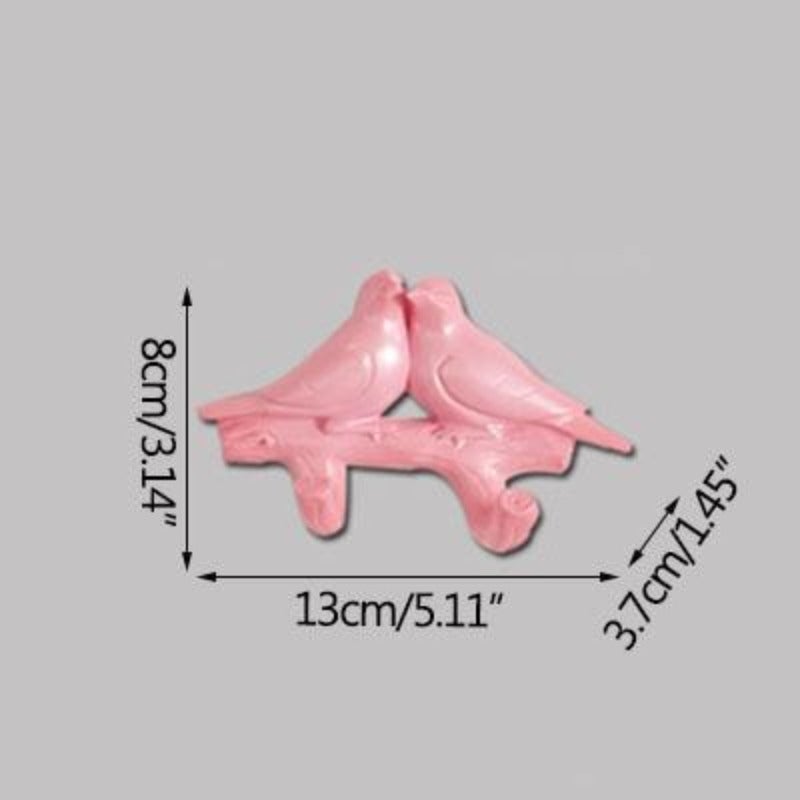 Porte manteau perroquet mural