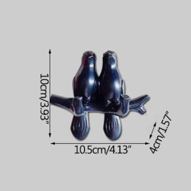 Porte manteau perroquet mural