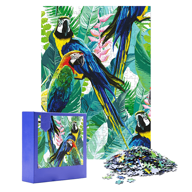 Puzzle 500 pieces perroquet