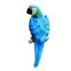 Statue perroquet bleu
