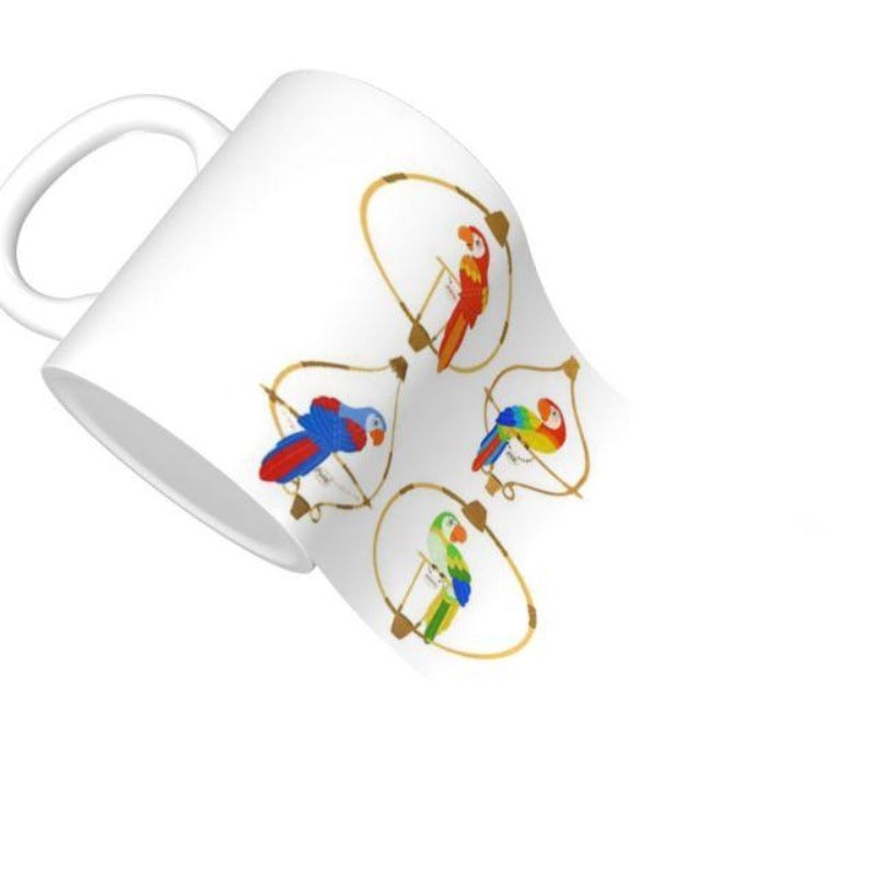 Tasse ara le perroquet