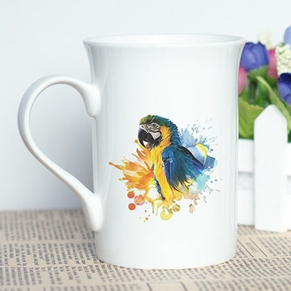 Tasse perroquet villeroy et boch