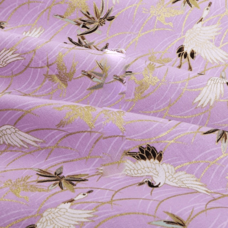 Tissu avec perroquets