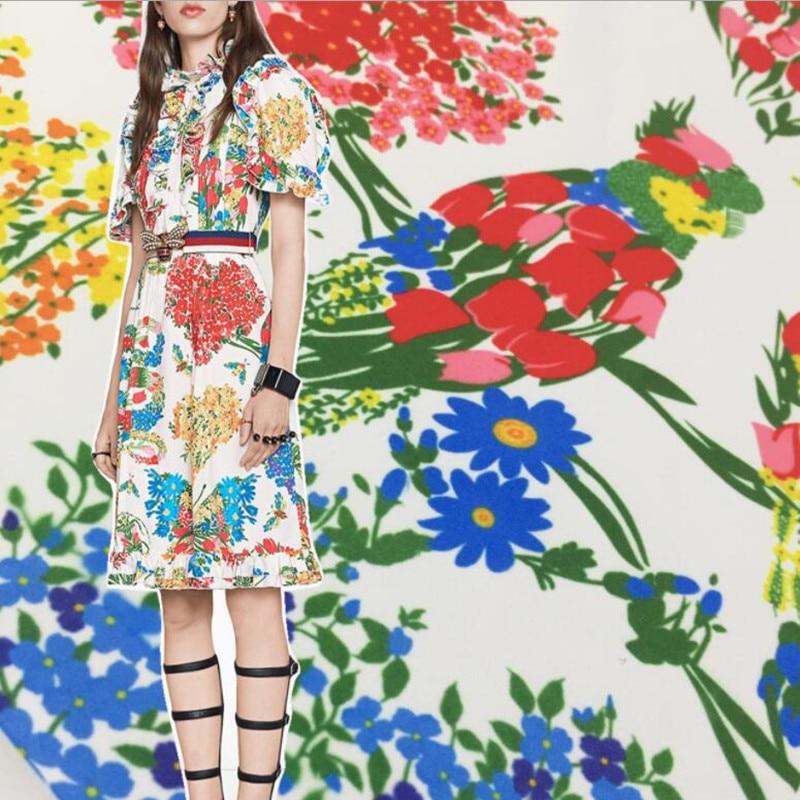 Tissu imprimé perroquet