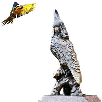 Statue perroquet | Univers-du-perroquet