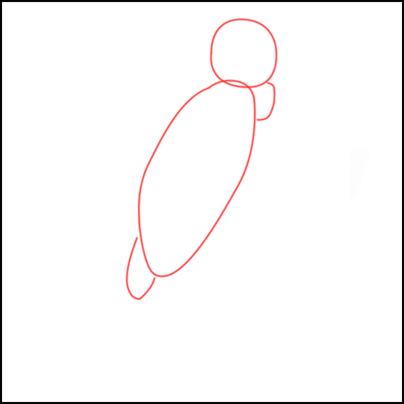 Coloriage à imprimer de perroquet