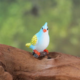 Figurine d’oiseau coloré