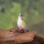 Figurine d’oiseau coloré