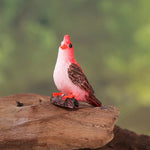 Figurine d’oiseau coloré