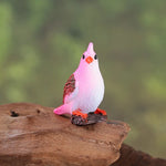 Figurine d’oiseau coloré