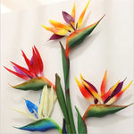 Home Decoration Bird of Paradise Artificial Flower