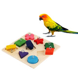 Jouets interactifs pour perroquet