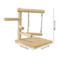 Perchoir pour perroquet en bois