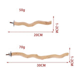 Support de perroquet en bois pour perroquet