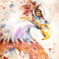 Tableau peinture oiseaux