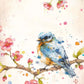 Tableau peinture oiseaux