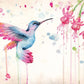 Tableau peinture oiseaux