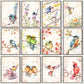Tableau peinture oiseaux