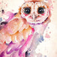 Tableau peinture oiseaux