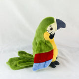 Talking Macaw Parrot Repeat What You Say Stuffed Animal