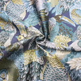 Tissu de perroquet et oiseau